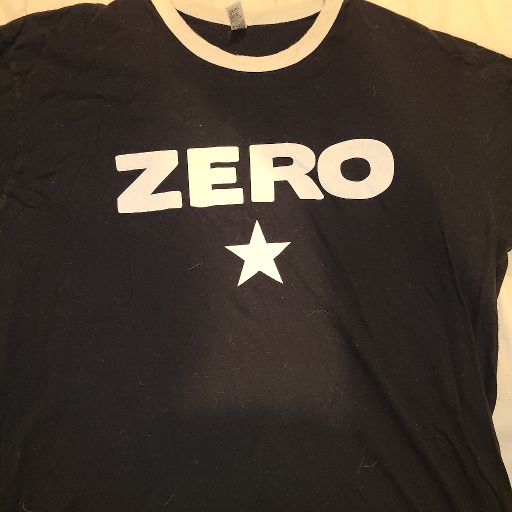 Zero mens t-shirt smashing pumpkins scott pilgrim